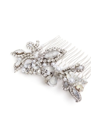 细节 - 点击放大 - ERICKSON BEAMON - 仿水晶人造珍珠花卉发插