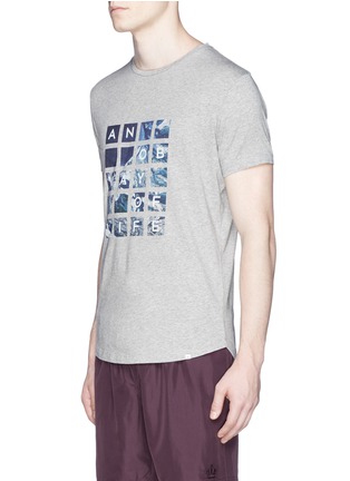 正面 -点击放大 - ORLEBAR BROWN - 'OB T' Abu Dhabi Aerial print T-shirt