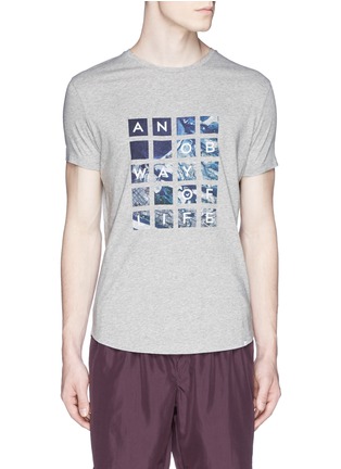 首图 - 点击放大 - ORLEBAR BROWN - 'OB T' Abu Dhabi Aerial print T-shirt