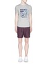 模特儿示范图 - 点击放大 - ORLEBAR BROWN - 'OB T' Abu Dhabi Aerial print T-shirt