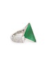 首图 - 点击放大 - SAMUEL KUNG - Diamond jade 18k white gold ring