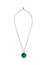 首图 - 点击放大 - SAMUEL KUNG - Diamond jade disc pendant necklace