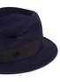 细节 - 点击放大 - MAISON MICHEL - Jim罗缎帽带装饰防水软呢帽