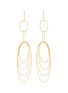首图 - 点击放大 - KENNETH JAY LANE - 金属圆环串联吊坠耳环