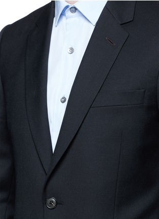 细节 - 点击放大 - PAUL SMITH - 单色羊毛西服套装