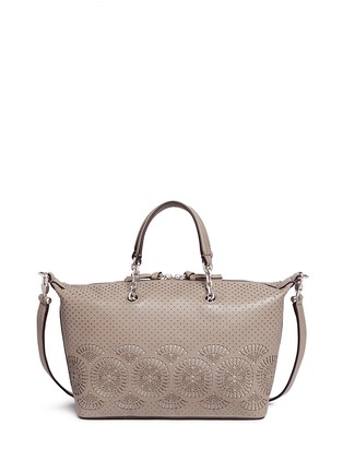 背面 - 点击放大 - TORY BURCH - ZOEY小号圆孔镂空手提包