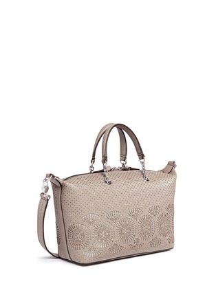 正面 -点击放大 - TORY BURCH - ZOEY小号圆孔镂空手提包