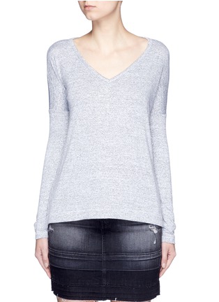 首图 - 点击放大 - RAG & BONE - THEO V领混色针织T恤