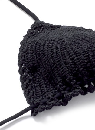 细节 - 点击放大 - ZIMMERMANN - 樱花图案钩花比基尼泳衣套装