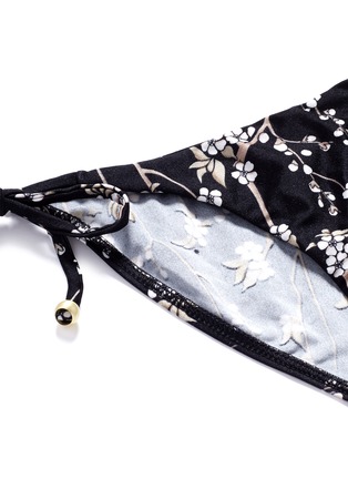 细节 - 点击放大 - ZIMMERMANN - 樱花图案钩花比基尼泳衣套装