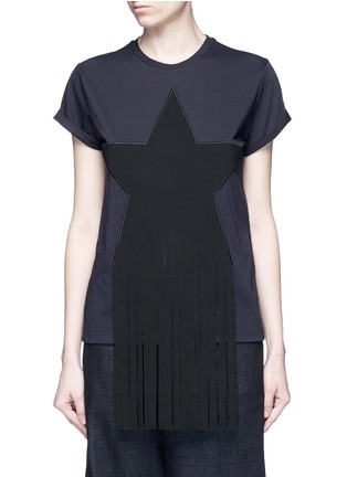 首图 - 点击放大 - STELLA MCCARTNEY - 流苏星星纯棉T恤