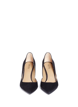 正面 - 点击放大 - MICHAEL KORS - Ashby绒面真皮尖头高跟鞋