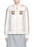 首图 - 点击放大 - STELLA MCCARTNEY - 老虎头刺绣混棉棒球夹克