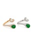 首图 - 点击放大 - SAMUEL KUNG - Diamond jade 18k white gold ring set