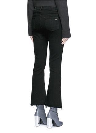 背面 - 点击放大 - RAG & BONE - CROP FLARE须边九分长喇叭牛仔裤