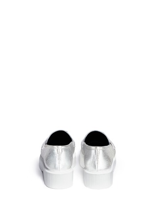 背面 - 点击放大 - CLERGERIE - PEYRUK仿水晶搭带真皮厚底便鞋