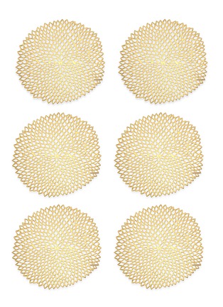 首图 - 点击放大 - CHILEWICH - Dahlia镂空雕花杯垫六件套