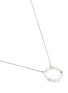 模特儿示范图 - 点击放大 - BAO BAO WAN - 白色18K金珍珠环项链