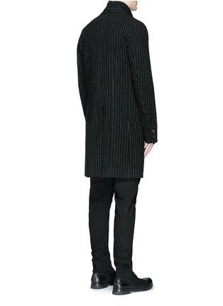 背面 - 点击放大 - UMA WANG - TOMMASO竖纹羊毛长款大衣