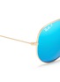 细节 - 点击放大 - RAY-BAN - 'Aviator Large Metal' mirror sunglasses