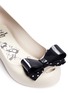 细节 - 点击放大 - MELISSA - X Disney ULTRAGIRL MINNIE III儿童款蝴蝶结造结饰果冻平底鞋