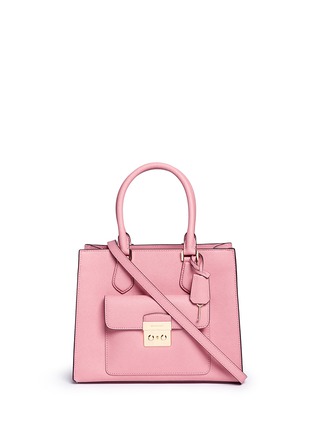 首图 - 点击放大 - MICHAEL KORS - BRIDGETTE中号十字纹皮革托特包