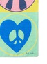 细节 - 点击放大 - PAUL SMITH - “Peace and Love”图案纯棉袋巾