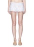 首图 - 点击放大 - MIGUELINA - 刺绣镂空装饰纯棉短裤