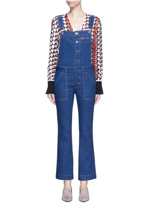 首图 - 点击放大 - STELLA MCCARTNEY - 钮扣开襟丹宁连体裤