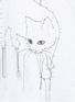 细节 - 点击放大 - STELLA MCCARTNEY - 连线主题小猫刺绣纯棉T恤