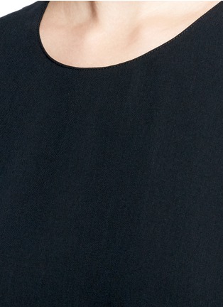 细节 - 点击放大 - VINCE - Bonded绉绸背心