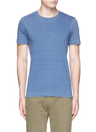 首图 - 点击放大 - DENHAM - SIGNATURE条纹纯棉T恤