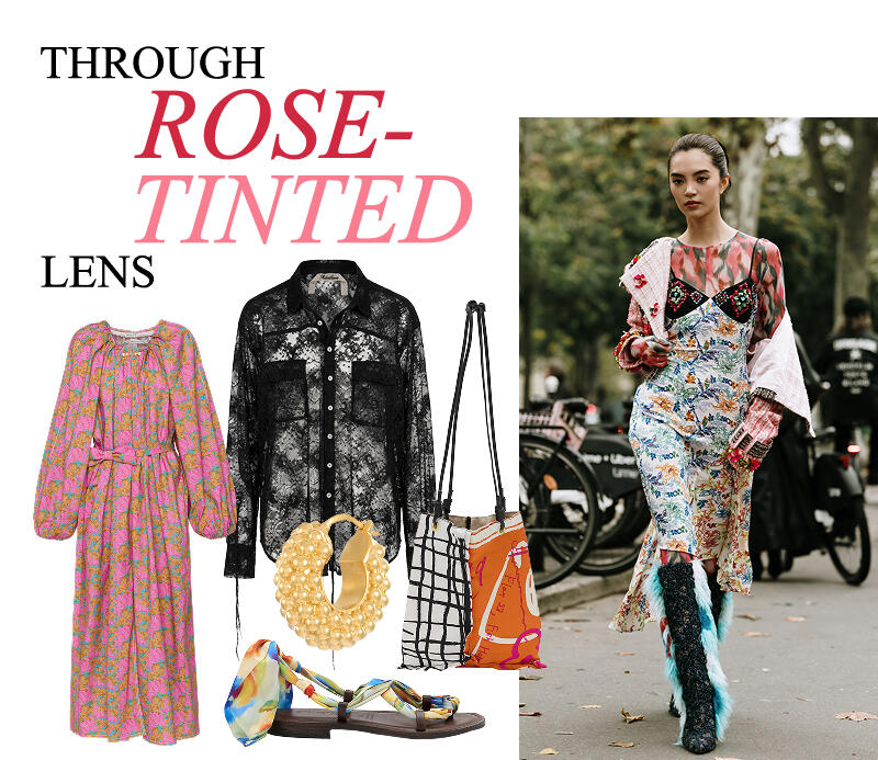 Rose-tinted holidays look