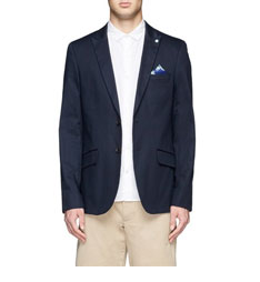 苏格兰苏打 混棉休闲西服外套